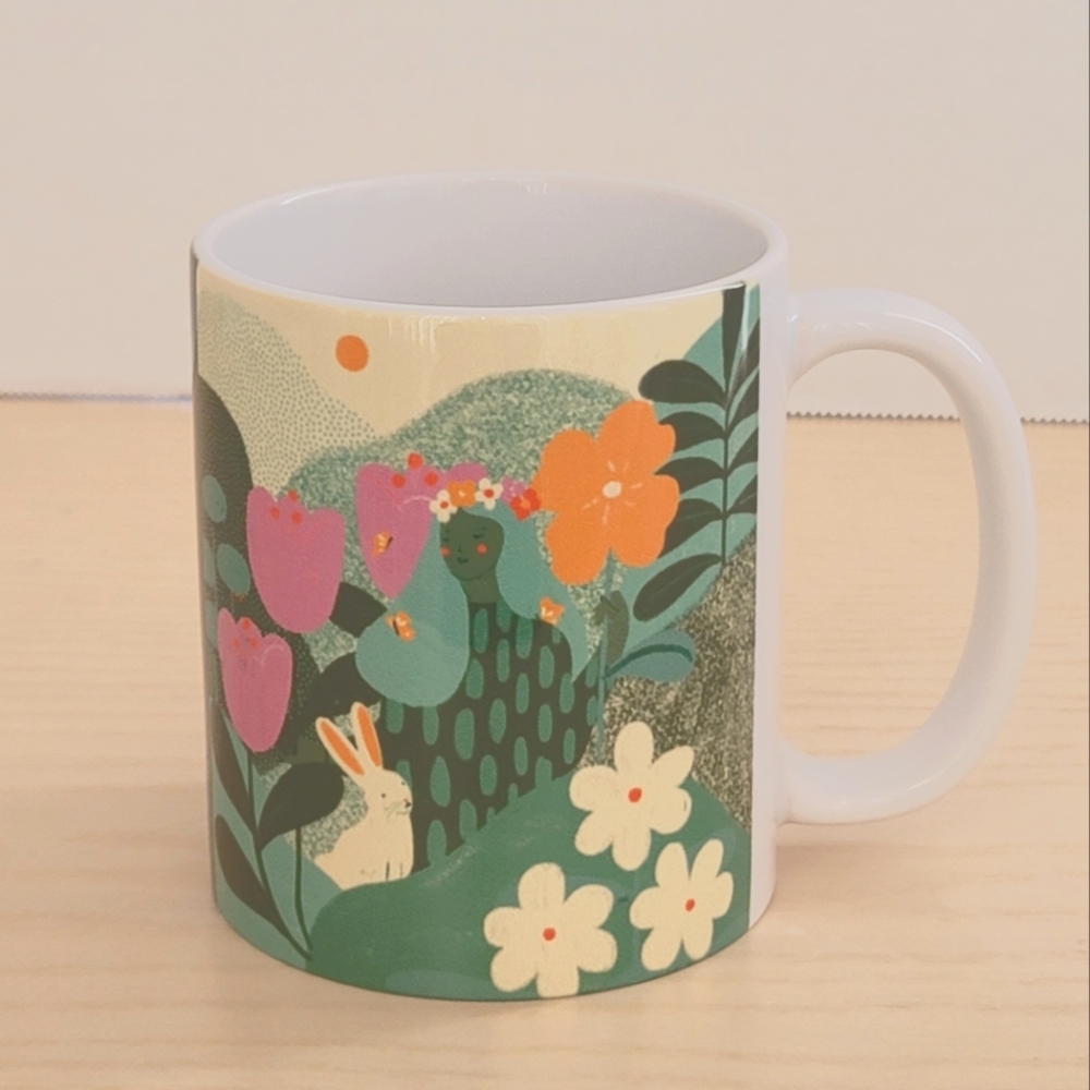 Google Pixel Earth Day Josefina Schargorodsky Ceramic Coffee Tea Mug 11 oz